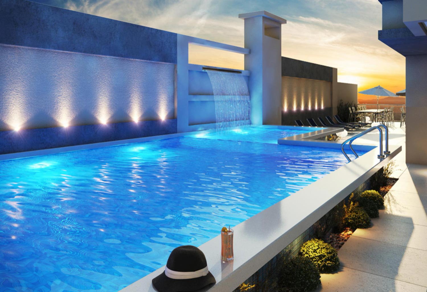 Modern Luxury Swimming Pool Design